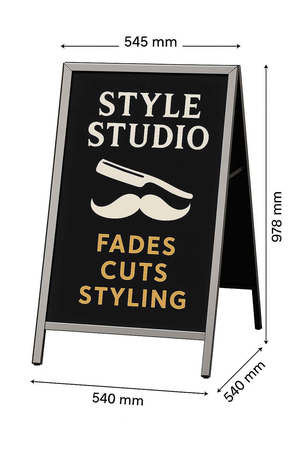 Style Studio Leeds shop sign